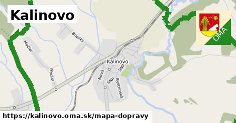 ikona Kalinovo: 9,3 km trás mapa-dopravy v kalinovo