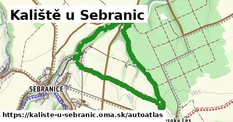 ikona Mapa autoatlas v kaliste-u-sebranic