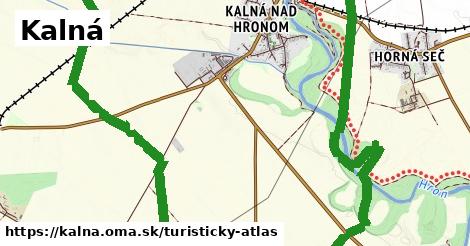 ikona Turistická mapa turisticky-atlas v kalna