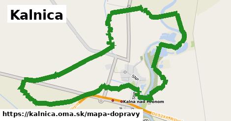 ikona Kalnica: 0 m trás mapa-dopravy v kalnica