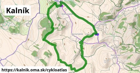 ikona Cyklo cykloatlas v kalnik