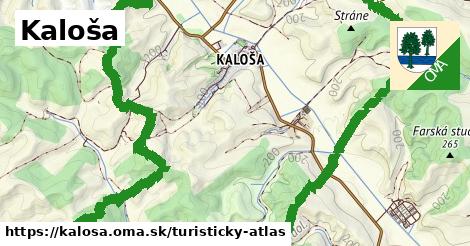 ikona Turistická mapa turisticky-atlas v kalosa