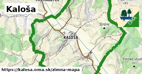ikona Zimná mapa zimna-mapa v kalosa