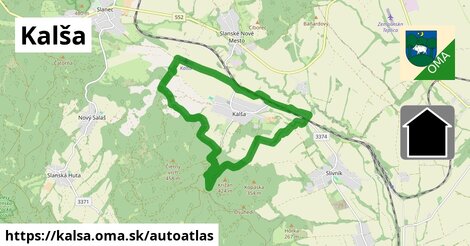 ikona Mapa autoatlas v kalsa