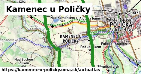 ikona Mapa autoatlas v kamenec-u-policky