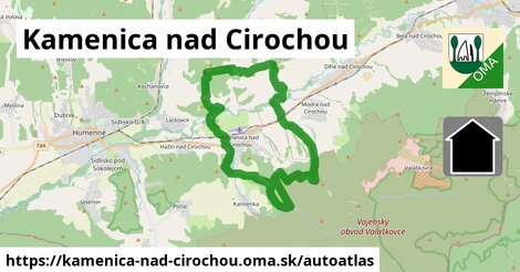 ulice v Kamenica nad Cirochou