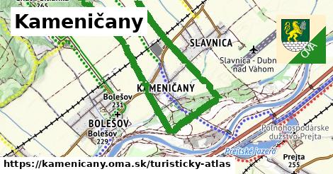 ikona Turistická mapa turisticky-atlas v kamenicany