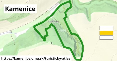 ikona Turistická mapa turisticky-atlas v kamenice