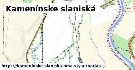 ikona Mapa autoatlas v kameninske-slaniska