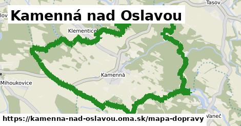 ikona Mapa dopravy mapa-dopravy v kamenna-nad-oslavou