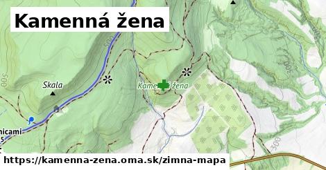 ikona Zimná mapa zimna-mapa v kamenna-zena
