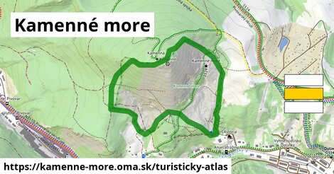 ikona Turistická mapa turisticky-atlas v kamenne-more