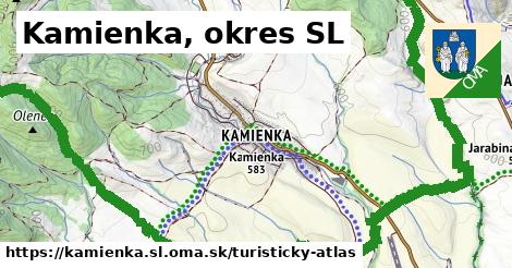 ikona Turistická mapa turisticky-atlas v kamienka.sl