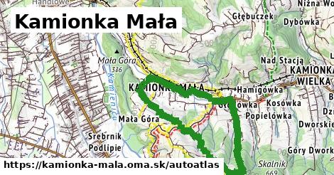 ikona Mapa autoatlas v kamionka-mala