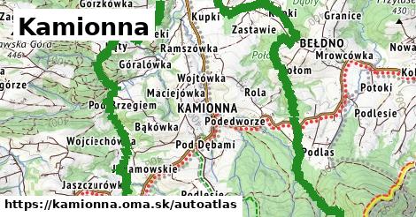 ikona Mapa autoatlas v kamionna