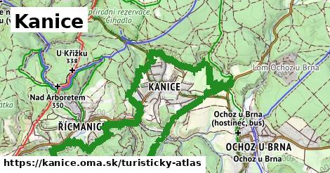 ikona Turistická mapa turisticky-atlas v kanice