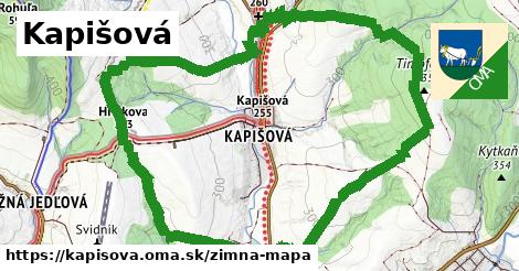 ikona Zimná mapa zimna-mapa v kapisova