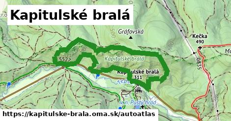 ikona Mapa autoatlas v kapitulske-brala