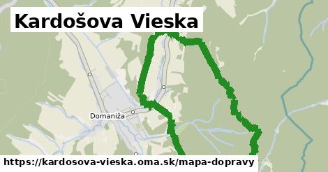 ikona Mapa dopravy mapa-dopravy v kardosova-vieska