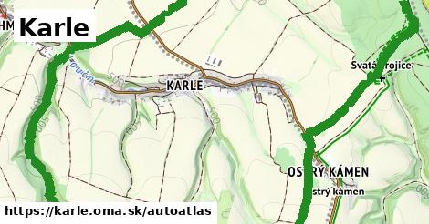 ikona Mapa autoatlas v karle