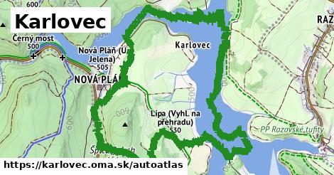 ikona Mapa autoatlas v karlovec