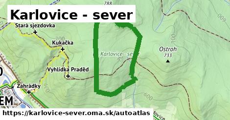 ikona Mapa autoatlas v karlovice-sever