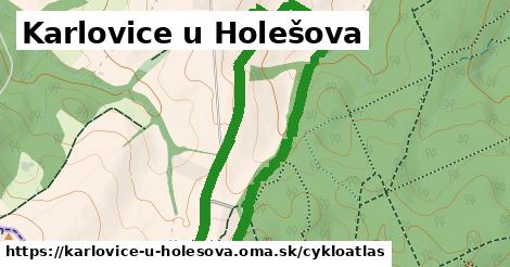 ikona Cyklo cykloatlas v karlovice-u-holesova