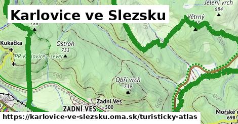 ikona Turistická mapa turisticky-atlas v karlovice-ve-slezsku