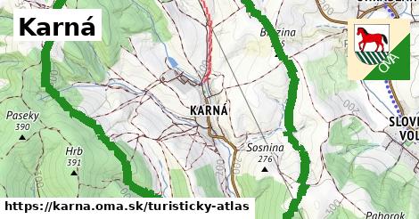 ikona Turistická mapa turisticky-atlas v karna