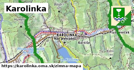 ikona Zimná mapa zimna-mapa v karolinka