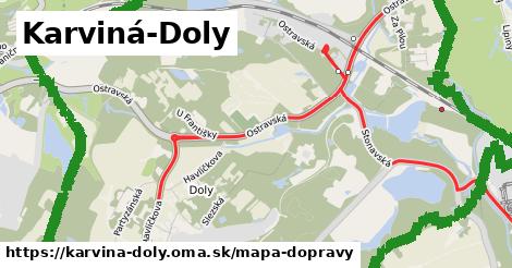 ikona Mapa dopravy mapa-dopravy v karvina-doly