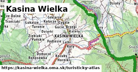 ikona Turistická mapa turisticky-atlas v kasina-wielka