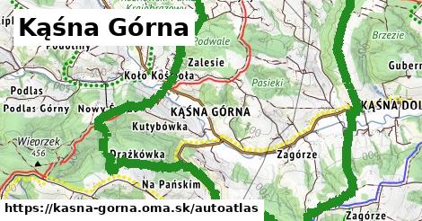 ikona Mapa autoatlas v kasna-gorna