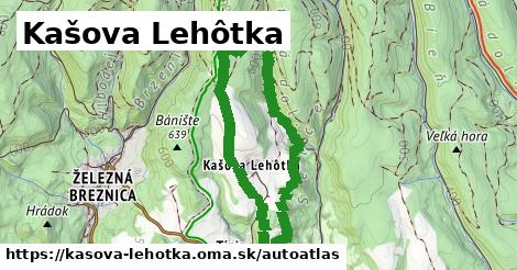 ikona Mapa autoatlas v kasova-lehotka