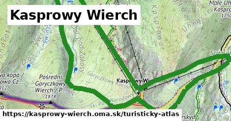 ikona Turistická mapa turisticky-atlas v kasprowy-wierch