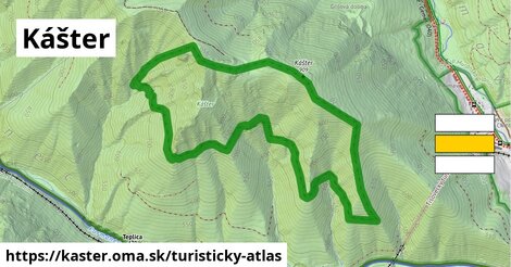 ikona Kášter: 0 m trás turisticky-atlas v kaster