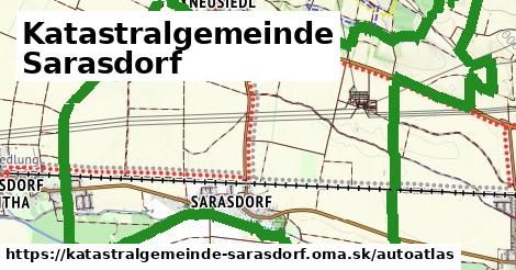 ikona Mapa autoatlas v katastralgemeinde-sarasdorf