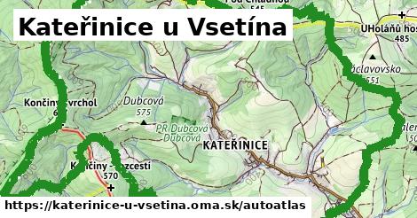 ikona Mapa autoatlas v katerinice-u-vsetina