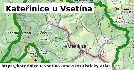 ikona Turistická mapa turisticky-atlas v katerinice-u-vsetina