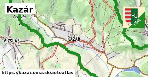 ikona Mapa autoatlas v kazar