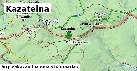 ikona Mapa autoatlas v kazatelna