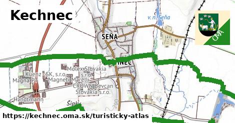 ikona Turistická mapa turisticky-atlas v kechnec