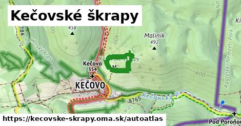 ulice v Kečovské škrapy