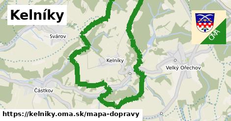 ikona Mapa dopravy mapa-dopravy v kelniky