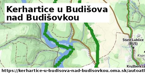 ikona Mapa autoatlas v kerhartice-u-budisova-nad-budisovkou