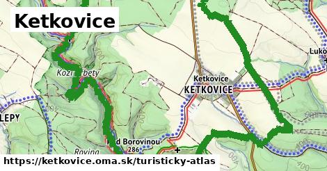 ikona Turistická mapa turisticky-atlas v ketkovice