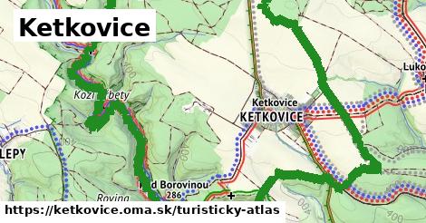 ikona Turistická mapa turisticky-atlas v ketkovice