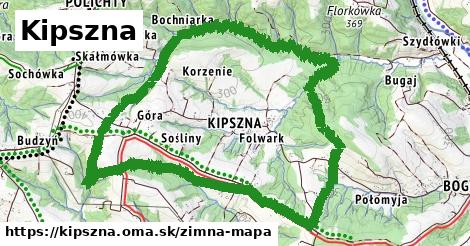 ikona Zimná mapa zimna-mapa v kipszna