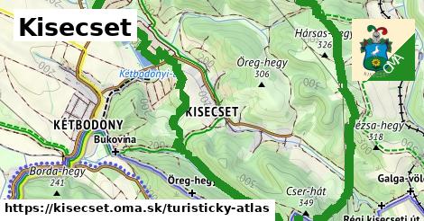 ikona Turistická mapa turisticky-atlas v kisecset