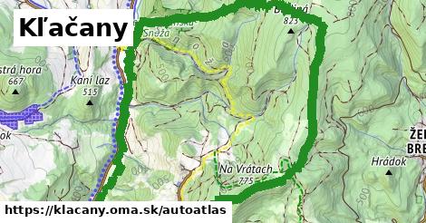 ikona Mapa autoatlas v klacany